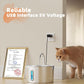 Cat Water Fountain Stainless Steel: 2.2 L Cat Fountain for Drinking - Automatic Pet Water Fountain for Cats inside - Metal Cat Dog Water Dispenser Bowl with Faucet Water Level Window Ultra Quiet Pump