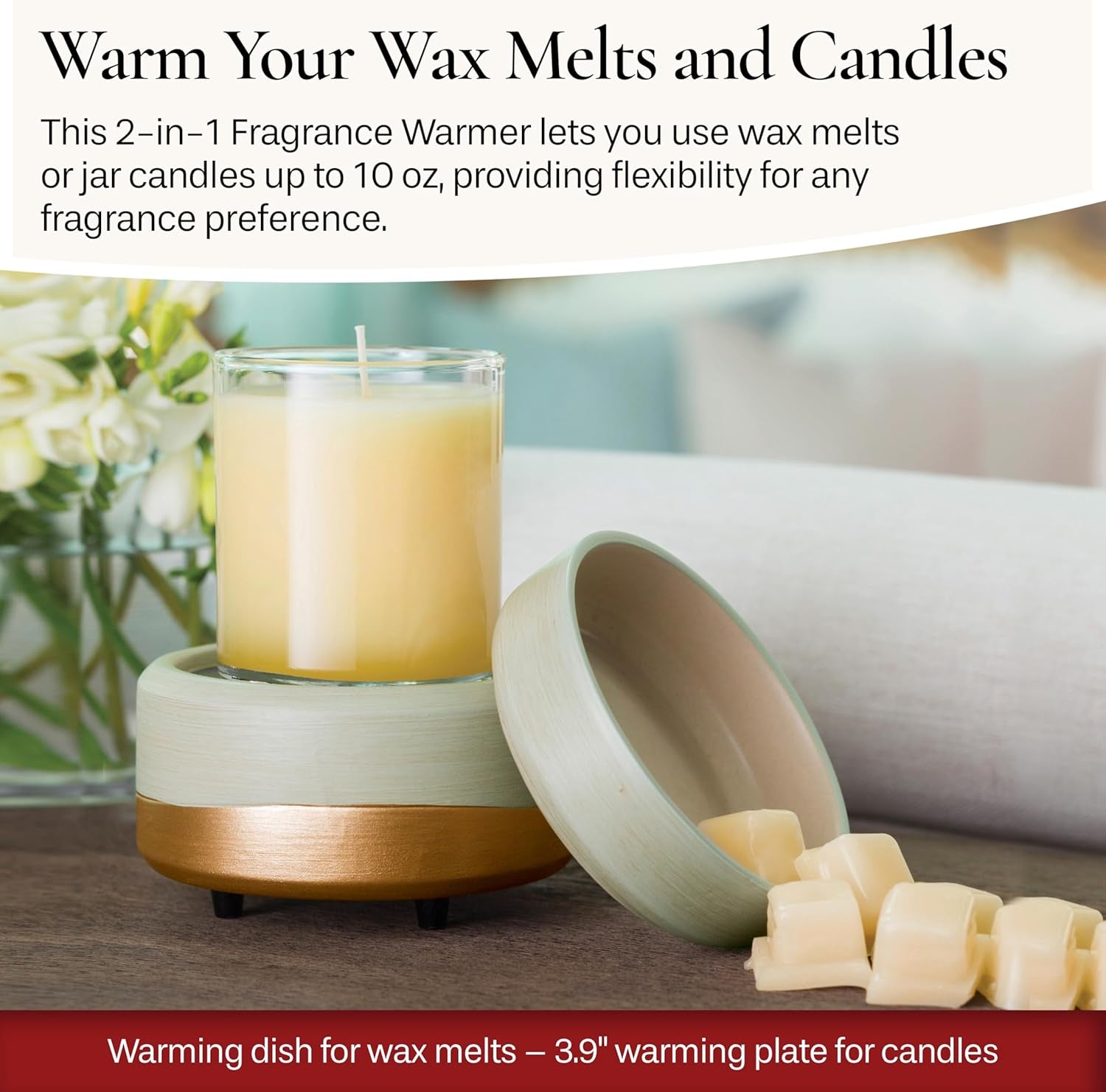 KindleNest™ 2-in-1 Glow & Aroma Warmer