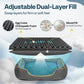 ThermaNest™ Orthopedic Dog Bed – 36" Dual-Layer Cooling & Warming Comfort