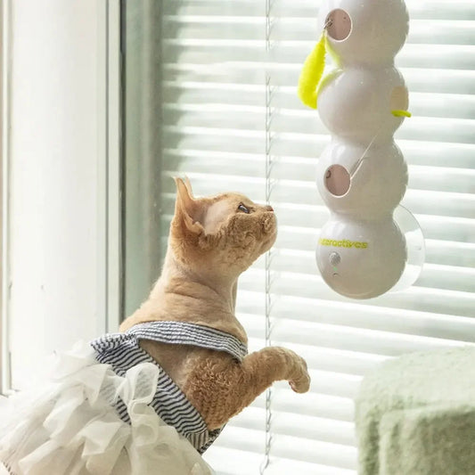 Caterpillar Smart Cat Toy-Interactive Caterpillar Cat Toy for Indoor Cats