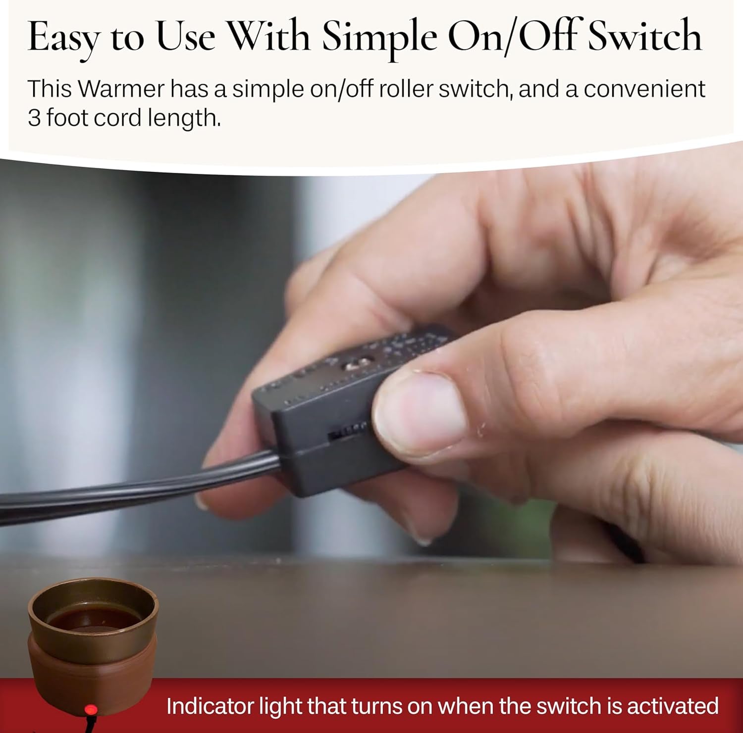 KindleNest™ 2-in-1 Glow & Aroma Warmer