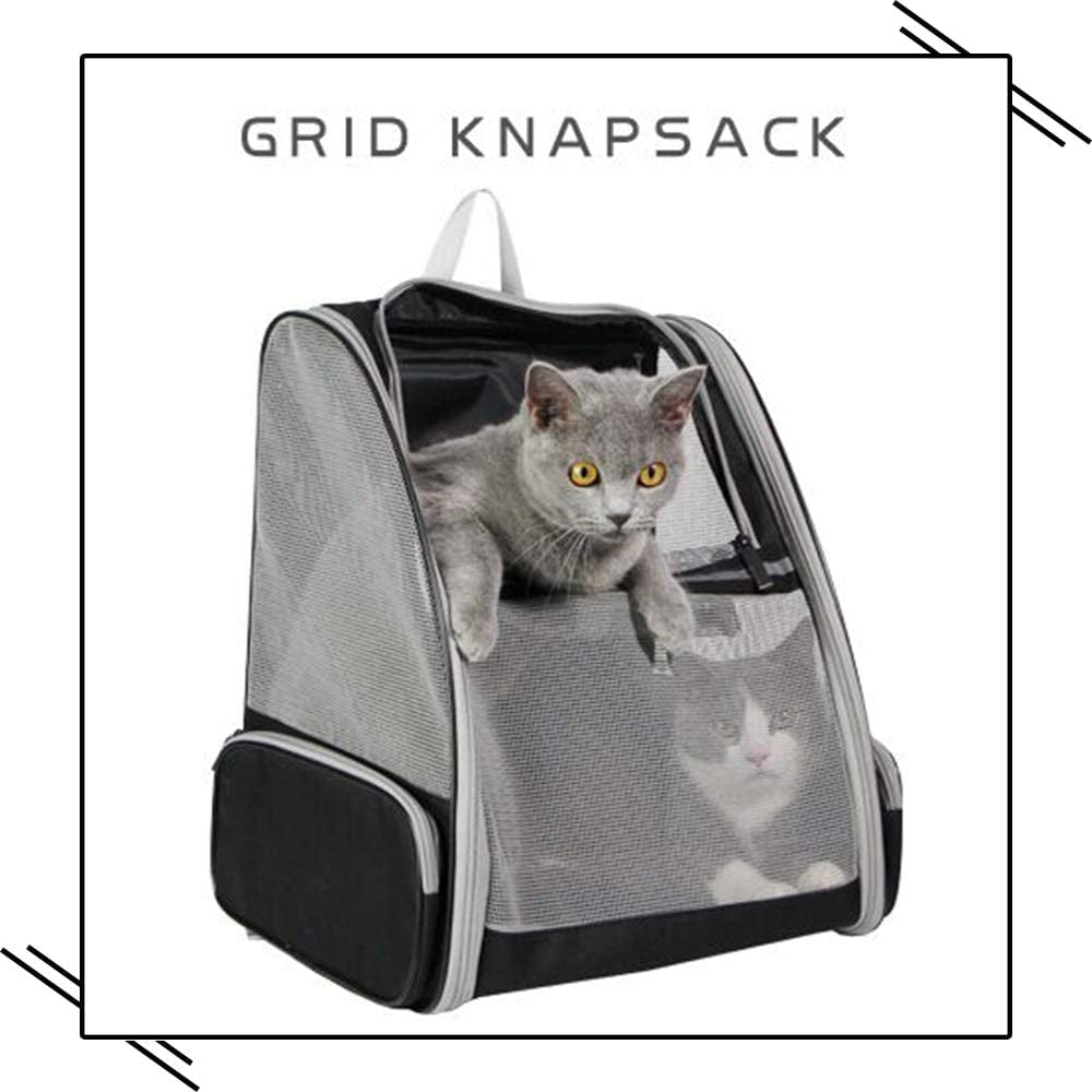 Paw Voyager™ Bubble Backpack Pet Carrier – Ventilated Travel Bag for Cats & Small Dogs